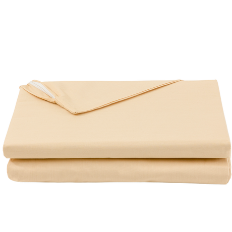 Futon Cover Sheets - Zippered - Beige
