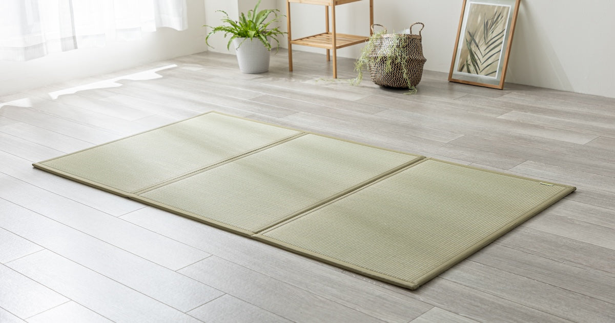 Tatami mat rug carpet Green color made sold in Japan