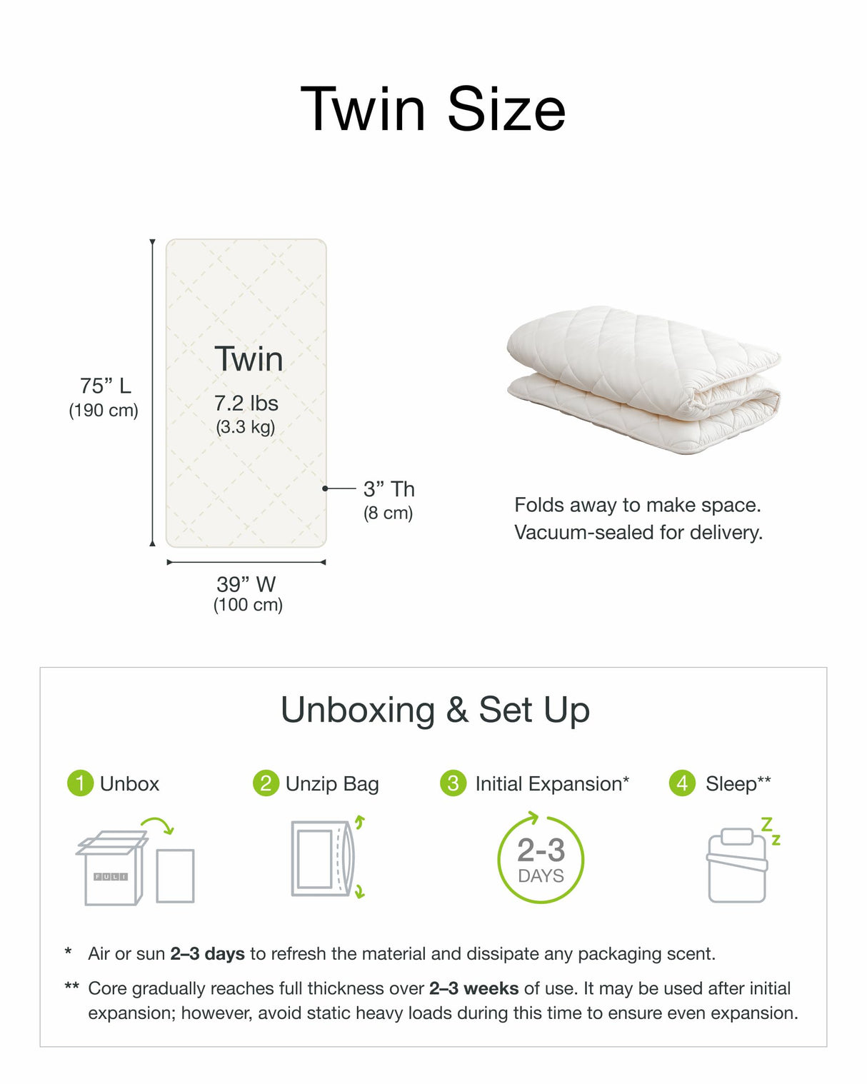 FULI Premium Japanese Futon Bed