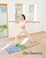 Tatami Yoga Mats - Sakura Fuji Pattern