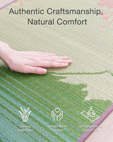 Tatami Yoga Mats - Sakura Fuji Pattern