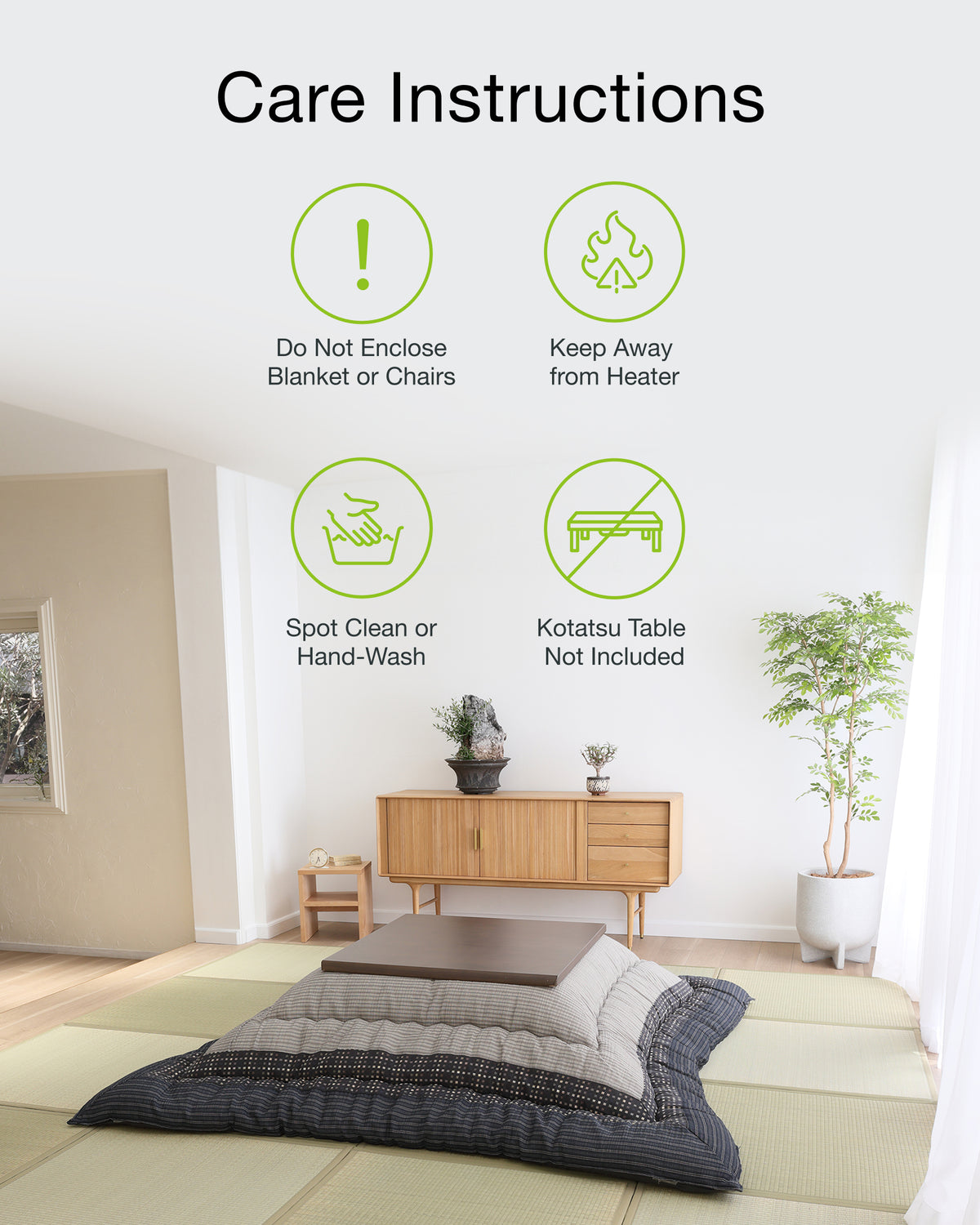 Kotatsu Blanket – Japanese Kotatsu Futon