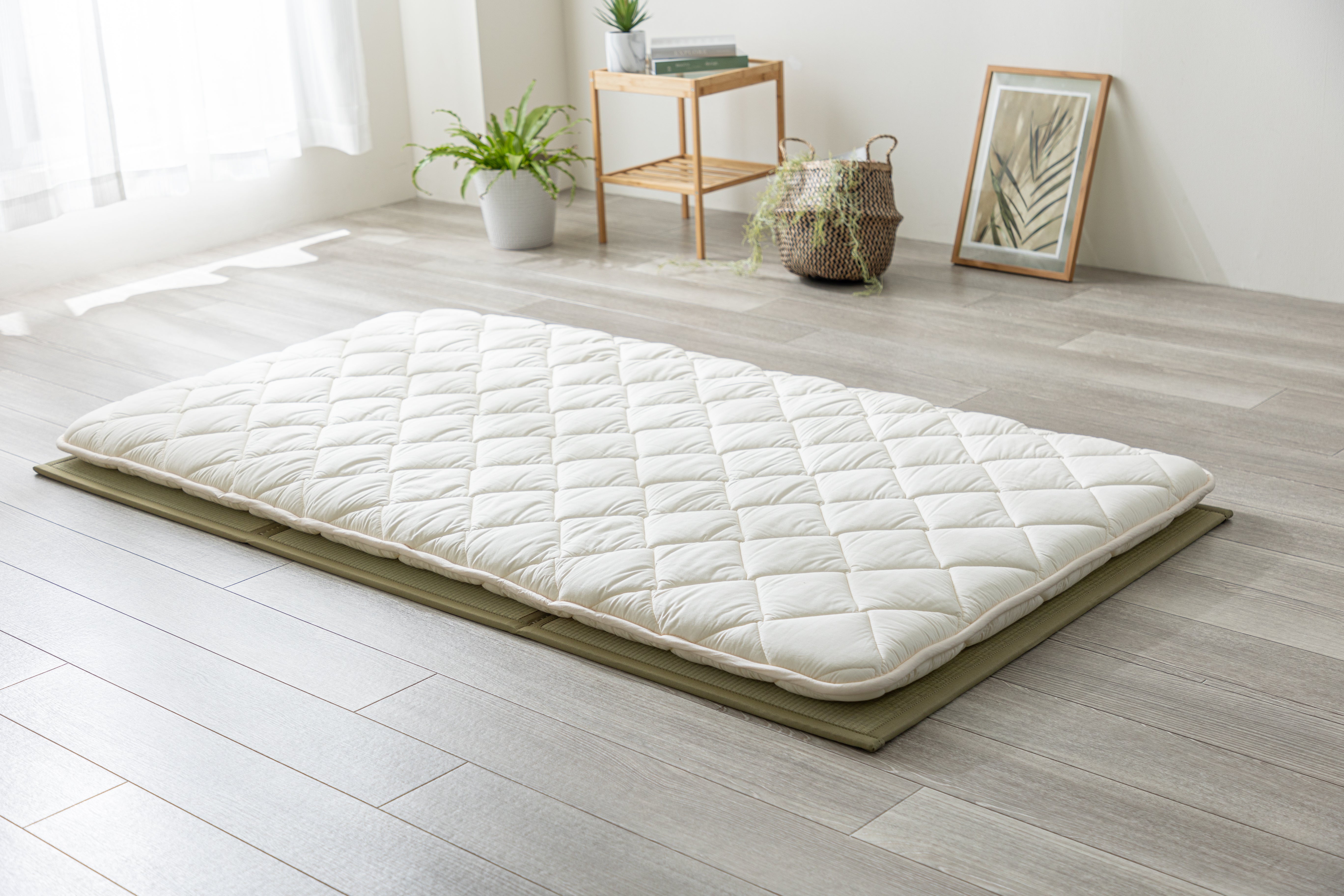 FULI Japanese Traditional Shiki Futon (shikibuton) Floor Mattress, hotsell Twin